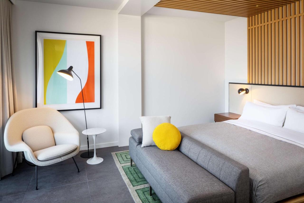 King Studio Suite with Balcony - Hearing Accessible at Canopy by Hilton Grand Rapids Downtown