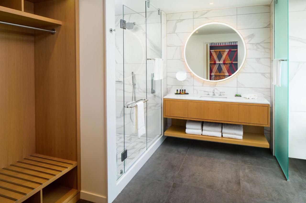 King Studio Suite with Balcony - Hearing Accessible at Canopy by Hilton Grand Rapids Downtown