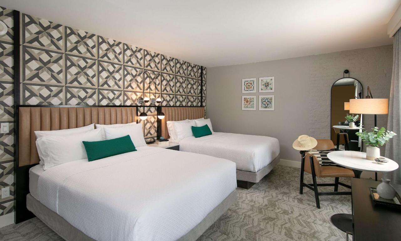 Queen Room with Two Queen Beds - Hearing Accessible at Hotel Virginia Santa Barbara, Tapestry Collection by Hilton