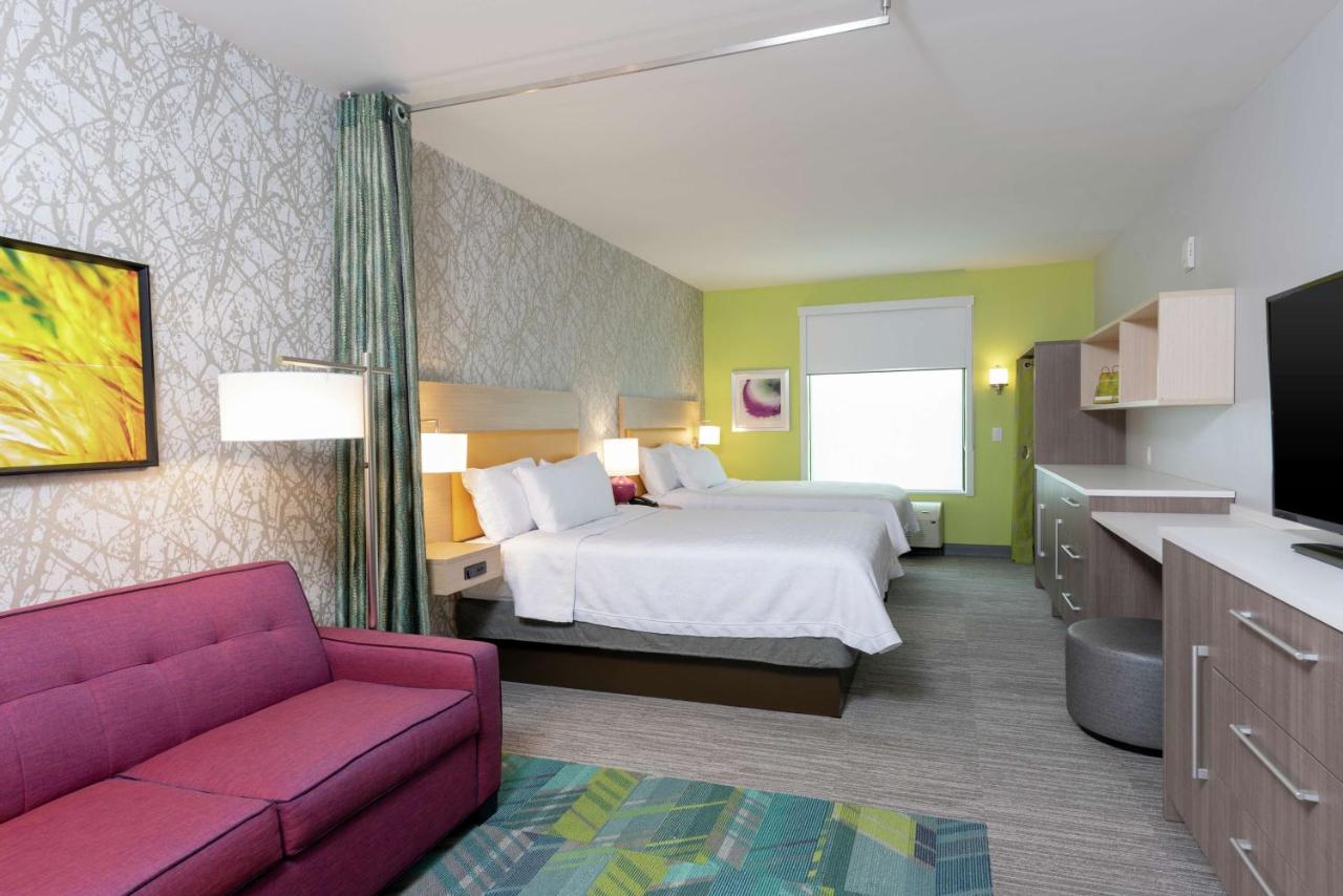 Queen Suite with Two Queen Beds - Non-Smoking at Home2 Suites by Hilton Indianapolis Airport