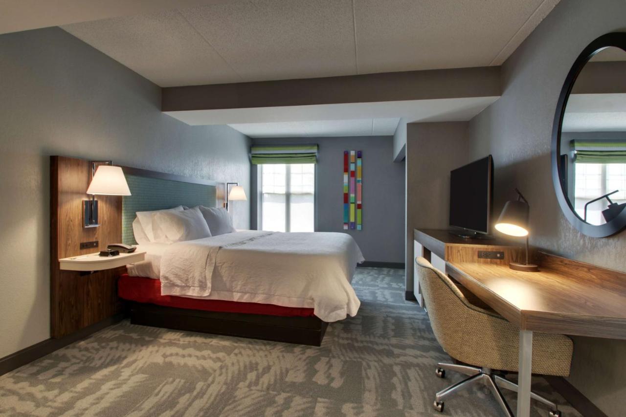 One-Bedroom King Suite with Sofa Bed - Non-Smoking at Hampton Inn & Suites Chicago/Aurora