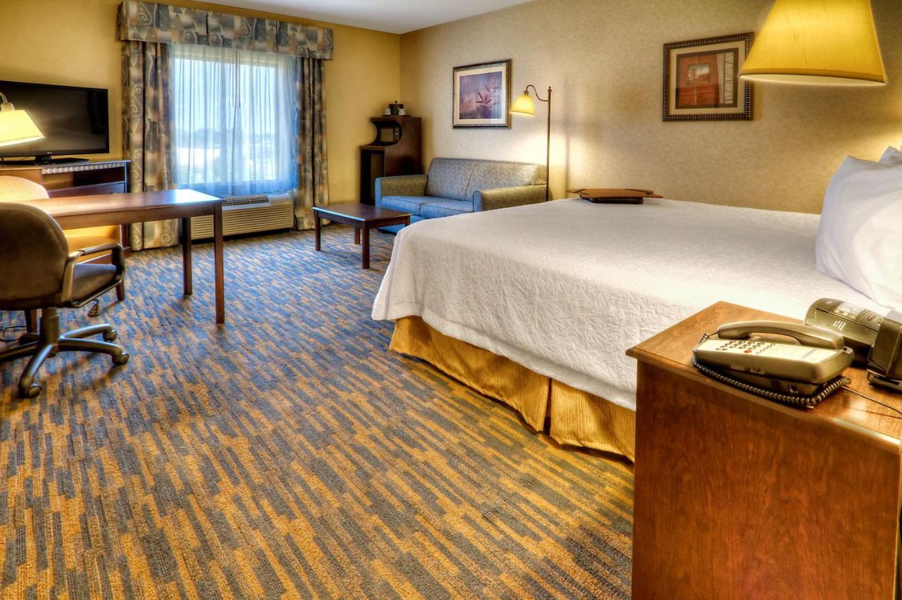 King Room with Sofa Bed at Hampton Inn Roanoke Rapids, NC