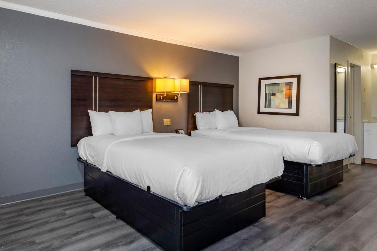 Efficiency Double Room with Two Double Beds - Non Smoking at Suburban Studios Rock Hill Northeast I-77