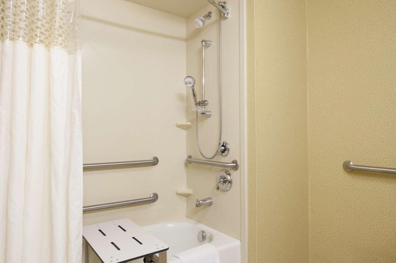 Double Room with Two Double Beds- Accessible with Bathtub-Non-Smoking at Hampton Inn & Suites Moline-Quad City Int'l Aprt