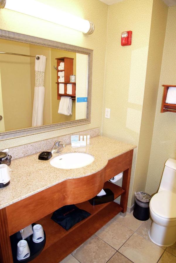 King Suite - Hearing Accessible - Non-Smoking at Hampton Inn & Suites Moline-Quad City Int'l Aprt