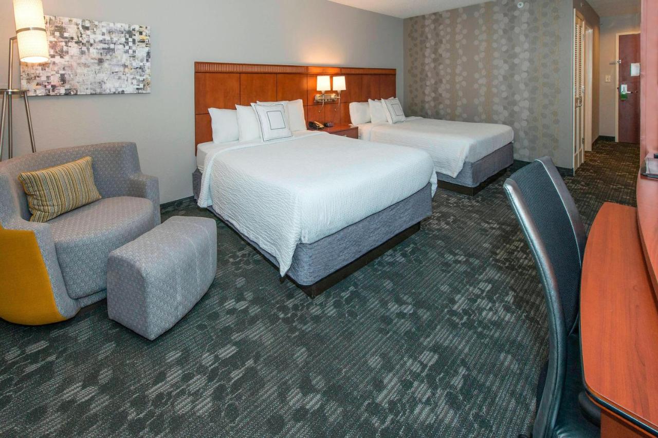 Queen Room with Two Queen Beds at Courtyard by Marriott Montgomery Prattville