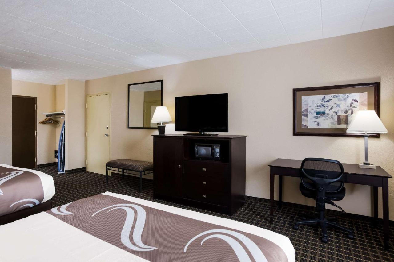 Queen Room with Two Queen Beds and Tub - Accessible/Non-Smoking at Quality Inn & Suites Big Rapids near University