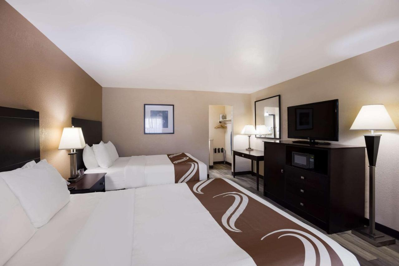 Queen Room with Two Queen Beds - Non-Smoking/Pet Friendly at Quality Inn & Suites Big Rapids near University