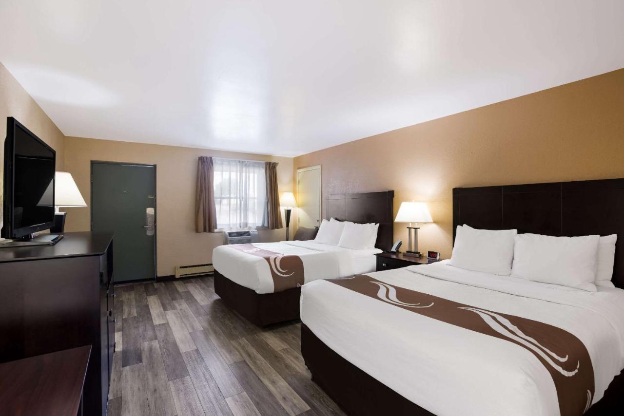 Queen Room with Two Queen Beds - Non-Smoking/Pet Friendly at Quality Inn & Suites Big Rapids near University