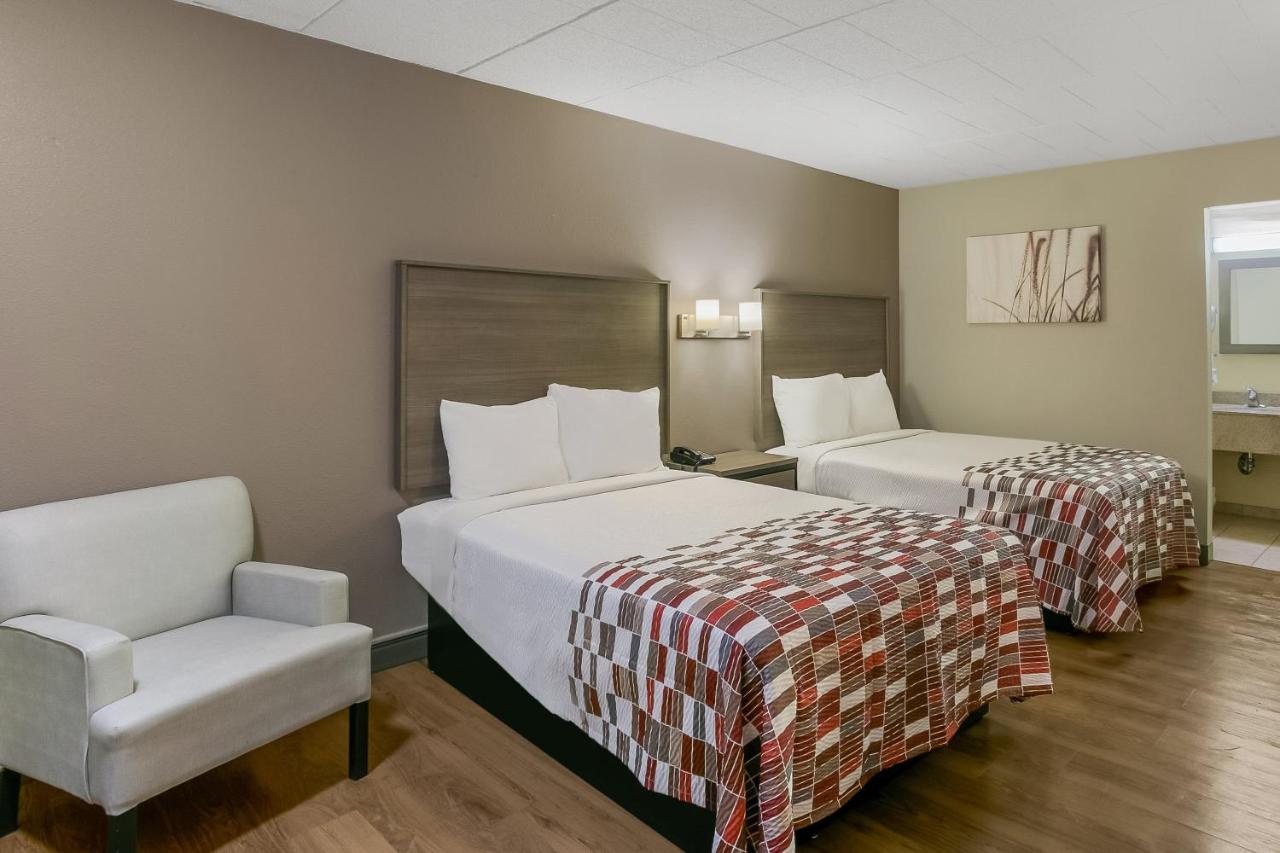 Standard Room with Two Double Beds Non-Smoking at Red Roof Inn Baltimore