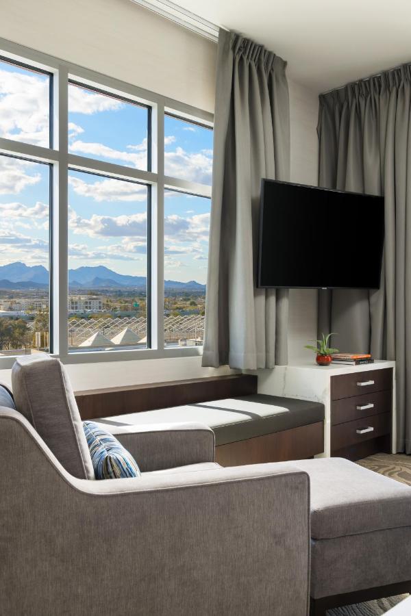 One-Bedroom King Suite with Balcony at DoubleTree by Hilton Tucson Downtown Convention Center