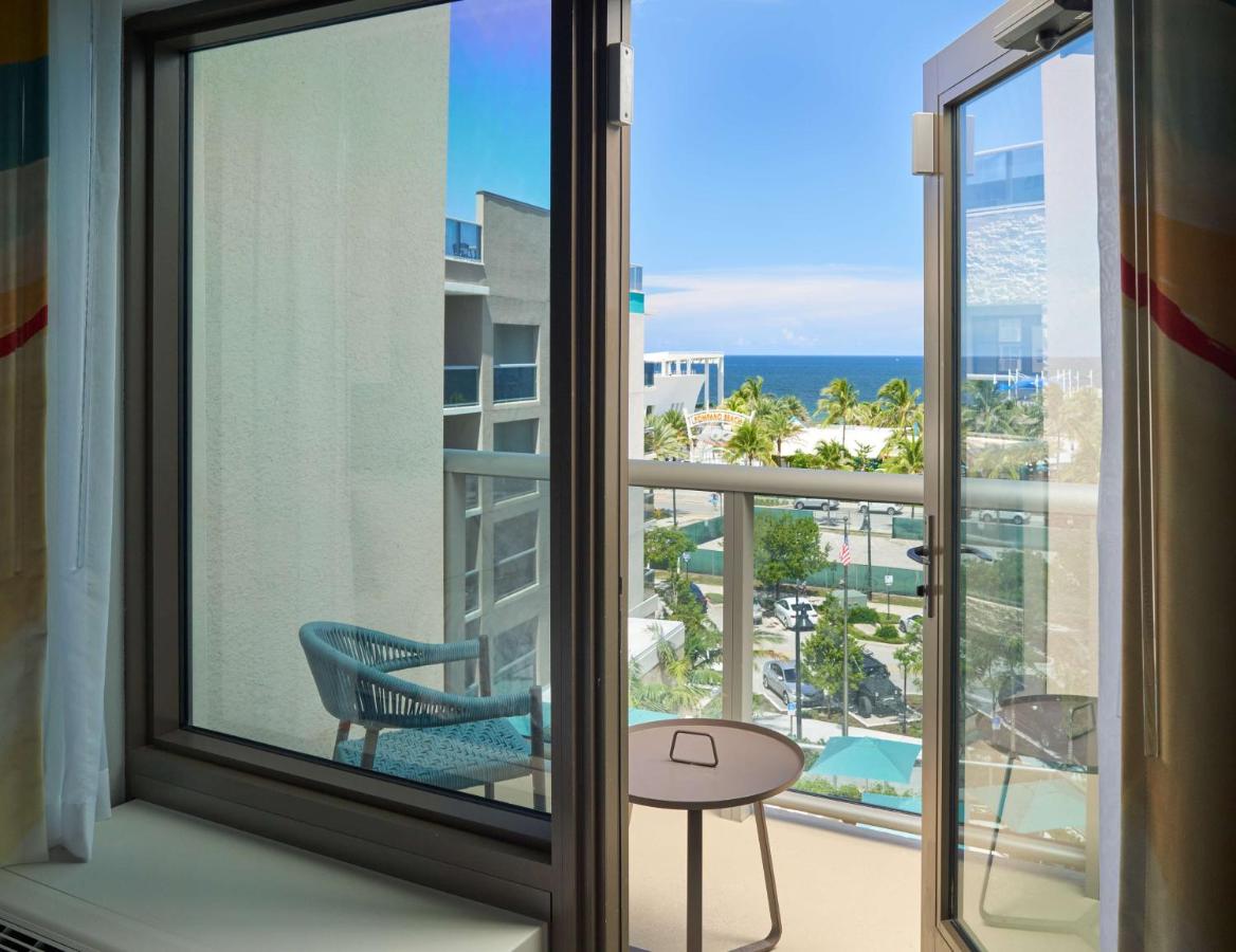 Queen Room with Ocean View - Hearing Accessible at Tru By Hilton Pompano Beach Pier