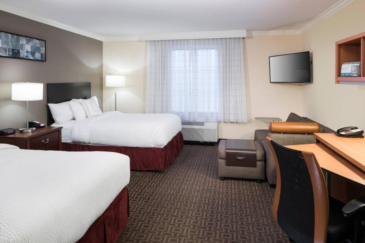Studio with Two Double Beds and Sofa Bed at TownePlace Suites by Marriott San Antonio Airport