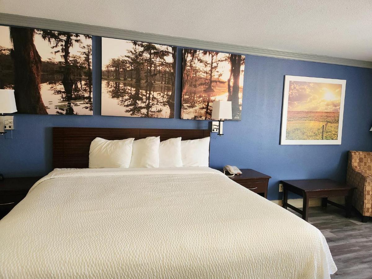 King Room with Roll-In Shower - Mobility/Hearing Accessible - Non-Smoking at Days Inn by Wyndham Rosenberg