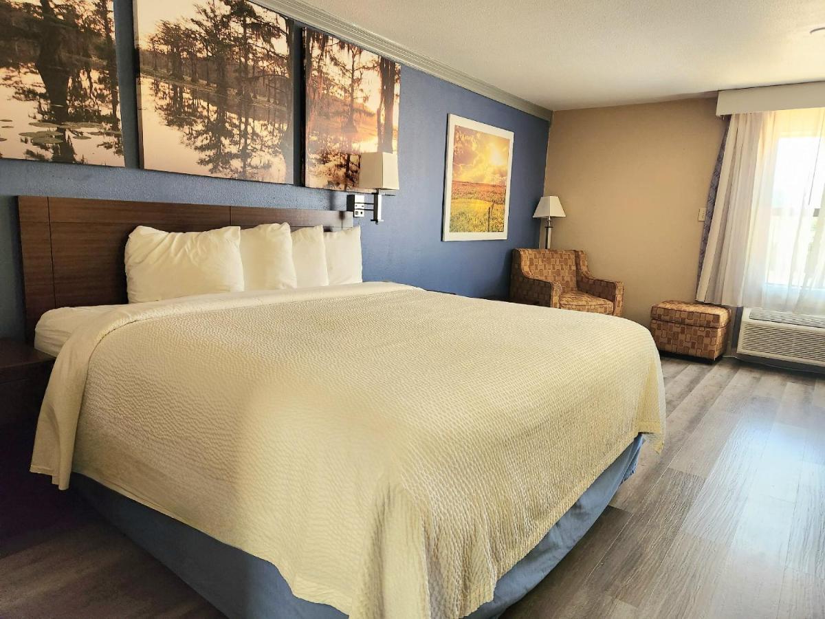 King Room with Roll-In Shower - Mobility/Hearing Accessible - Non-Smoking at Days Inn by Wyndham Rosenberg