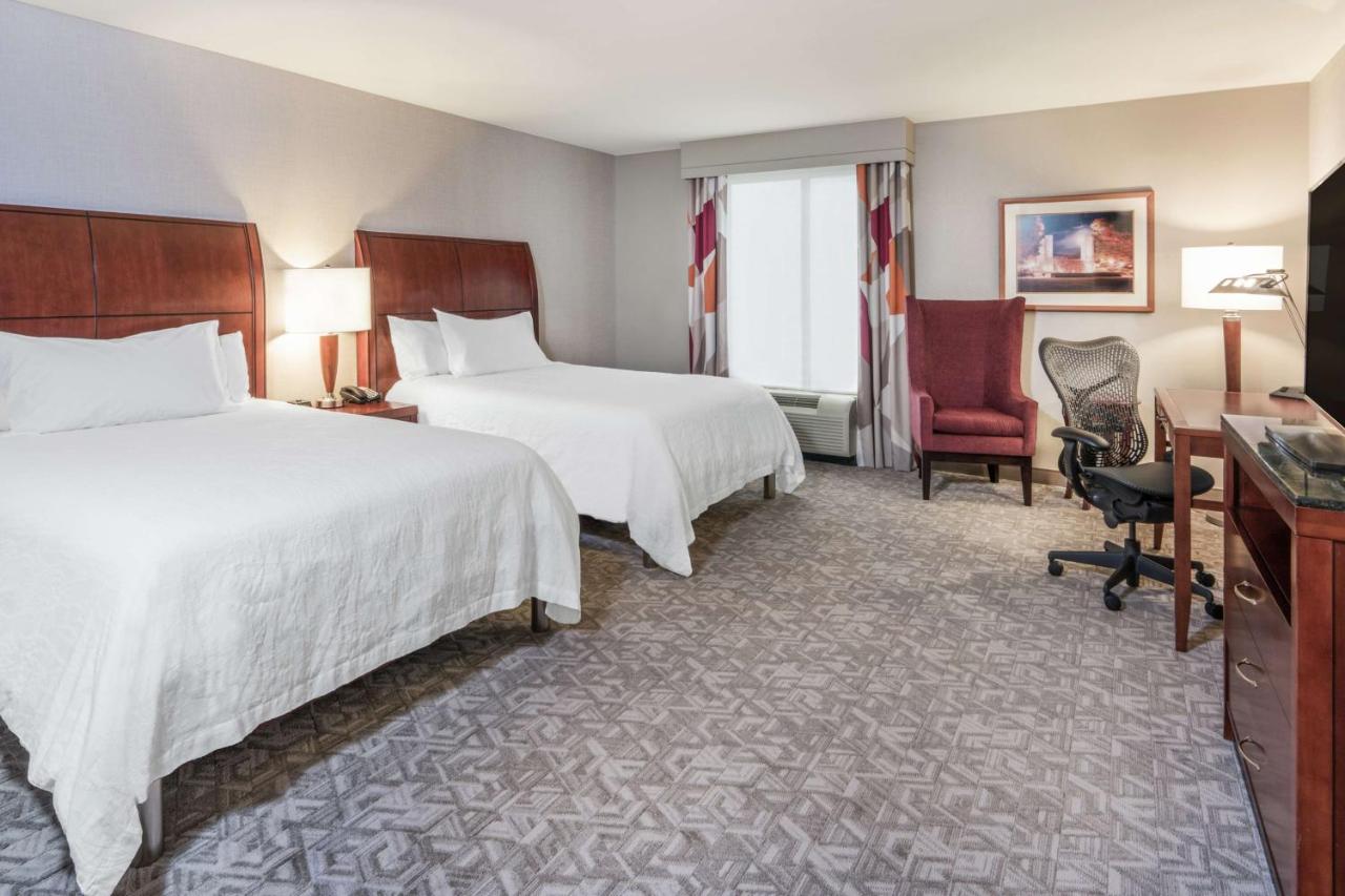 Queen Room with Two Queen Beds and Bath Tub - Disability/Hearing Accessible at Hilton Garden Inn Blacksburg University