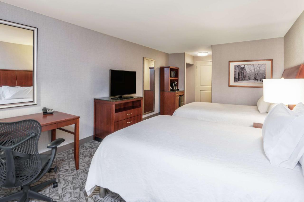 Queen Room with Two Queen Beds - Evolution Room at Hilton Garden Inn Blacksburg University