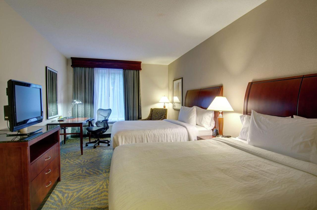 Premium Queen Room with Two Queen Beds at Hilton Garden Inn Norwalk