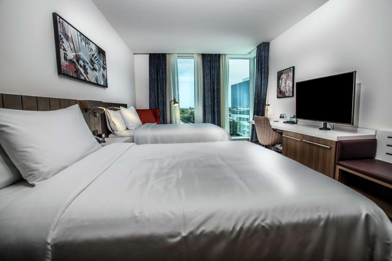 Queen Room with Two Queen Beds - Hearing Accessible at Hilton Garden Inn West Palm Beach I95 Outlets