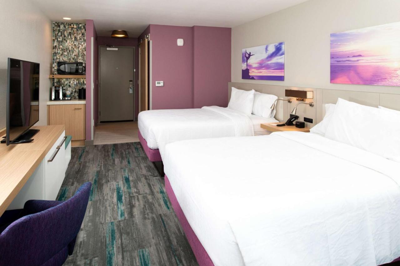 Queen Room with Two Queen Beds at Hilton Garden Inn Seattle Lynnwood, WA