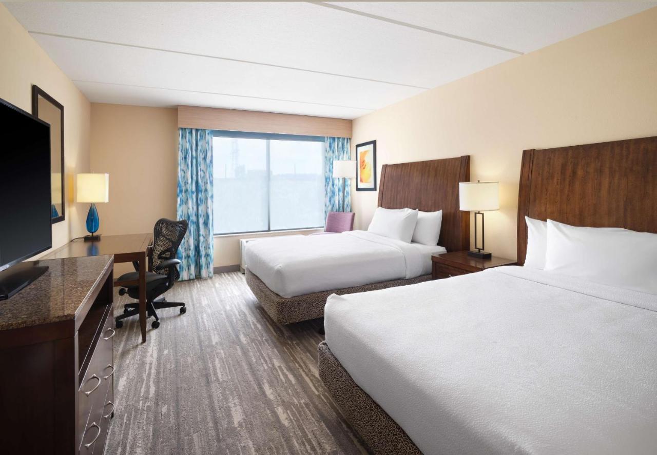 Queen Room with Two Queen Beds with Bath Tub - Disability Access/Non-Smoking at Hilton Garden Inn Houston/Bush Intercontinental Airport