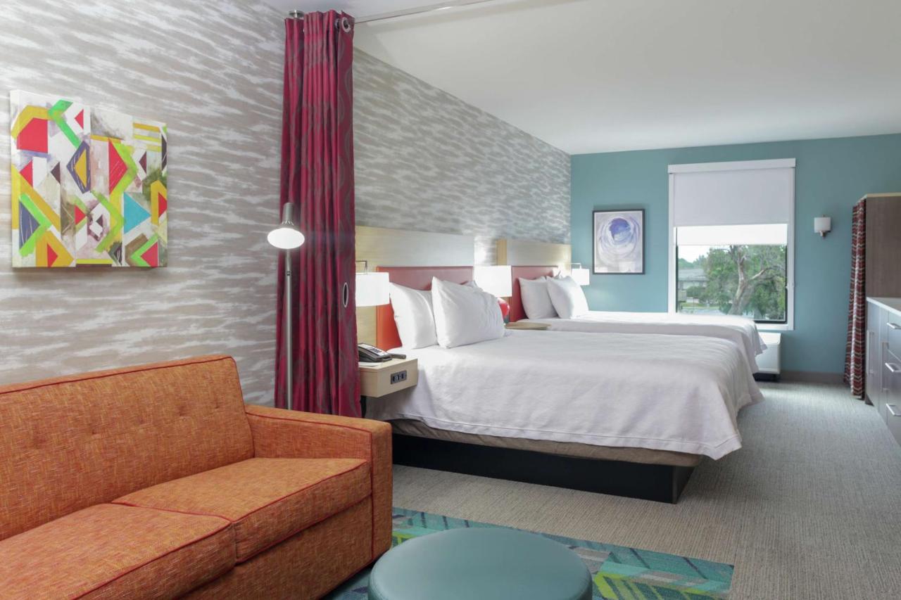 Queen Studio with Roll-In Shower - Mobility/Hearing Accessible at Home2 Suites by Hilton Fort Collins