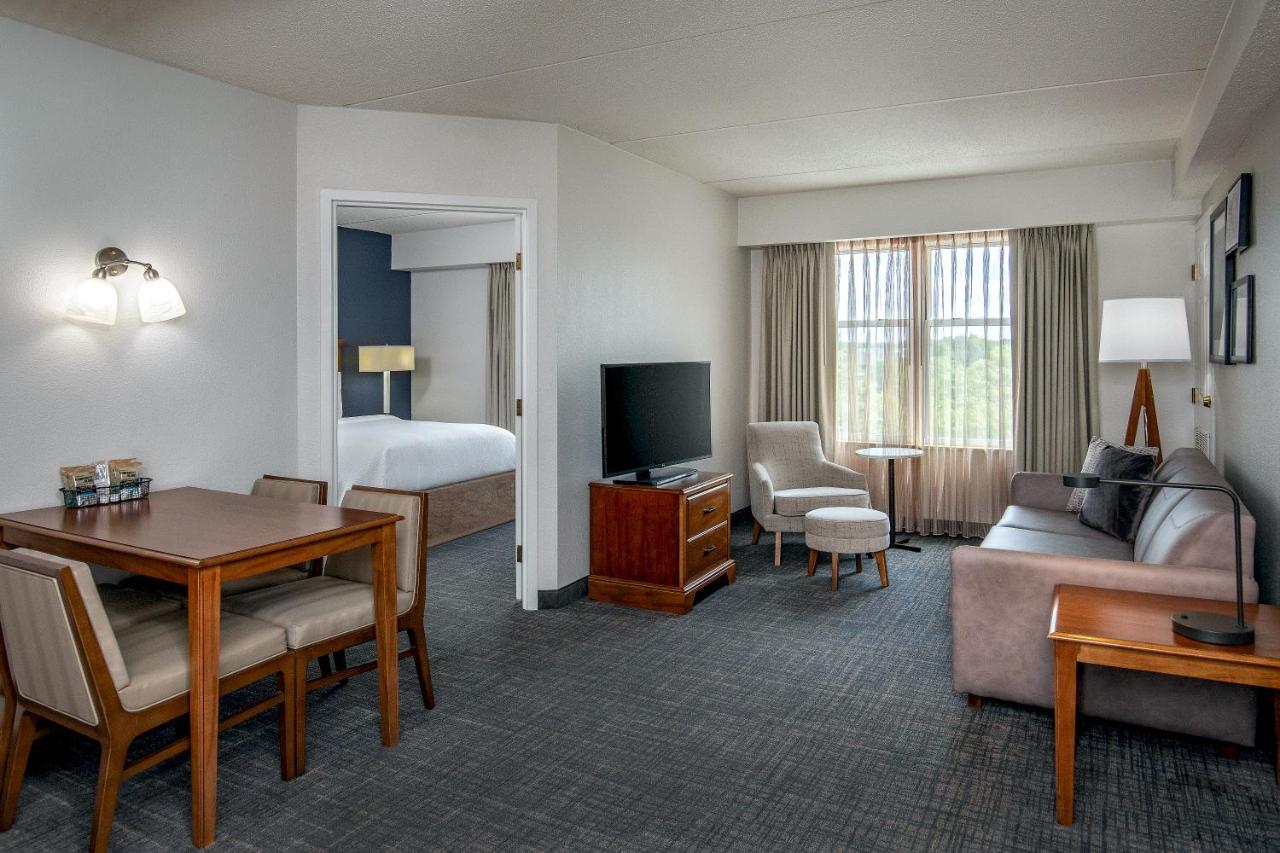 Two-Bedroom Suite with 2 Queen Beds, Sofa Bed, Full Kitchen, Living Space at Residence Inn by Marriott Chesapeake Greenbrier