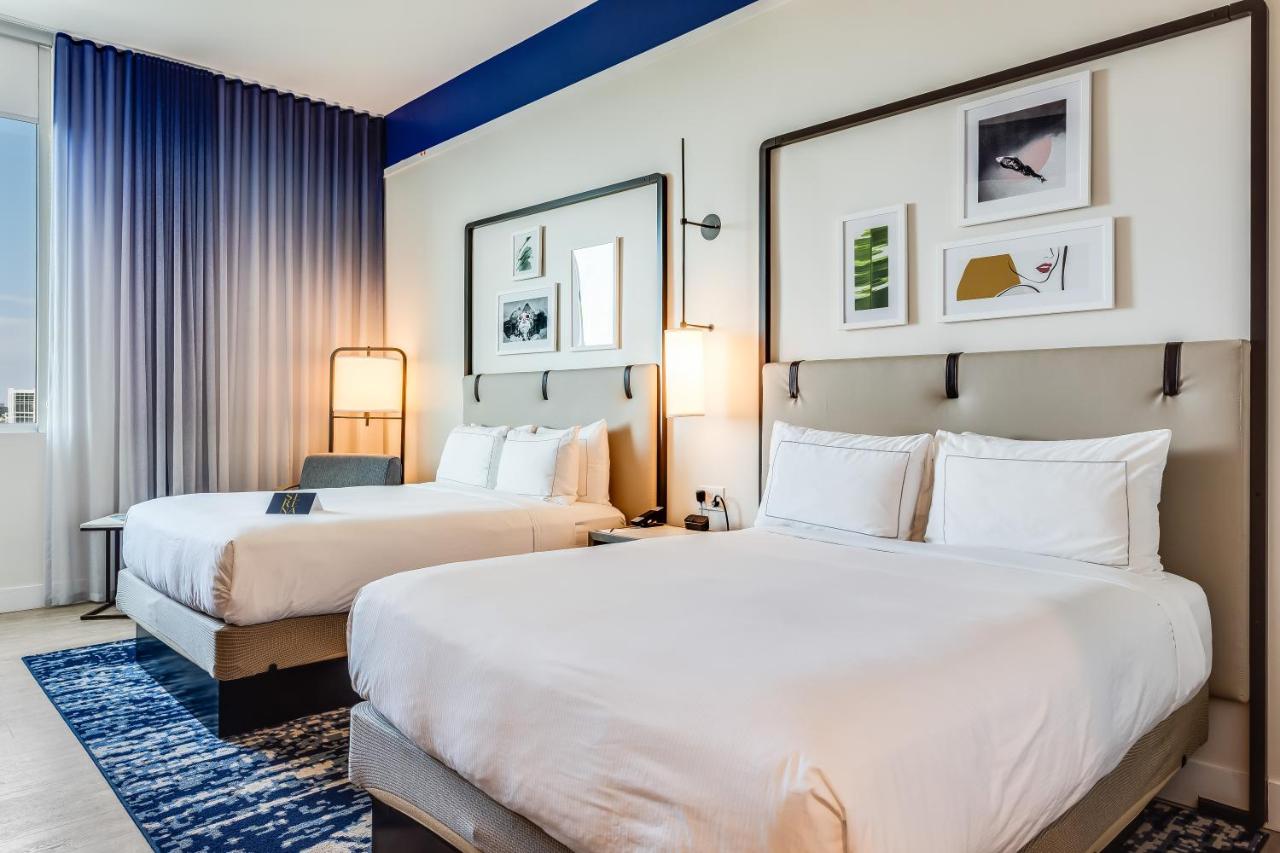 Queen Room with Two Queen Beds at SERENA Hotel Aventura Miami, Tapestry Collection by Hilton