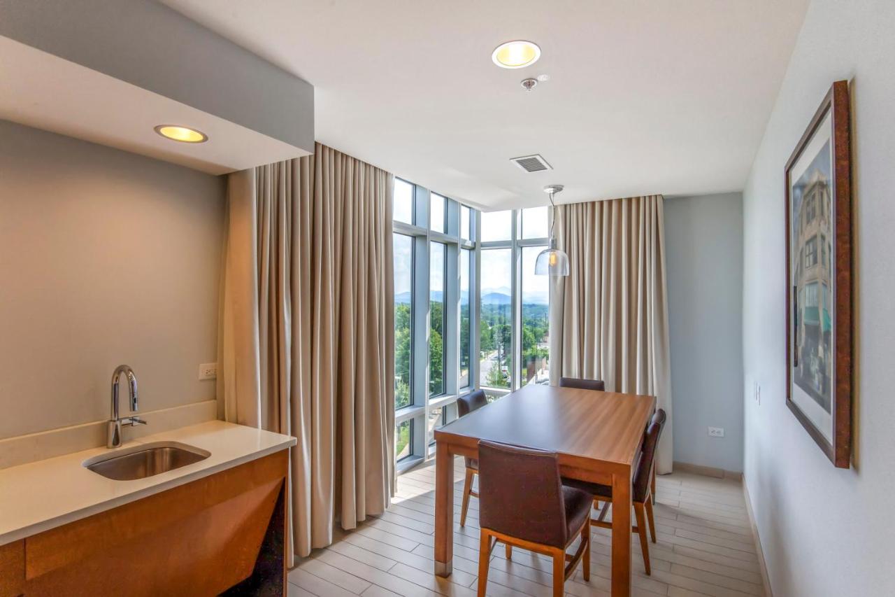 King Suite with Mountain View at DoubleTree by Hilton Asheville Downtown