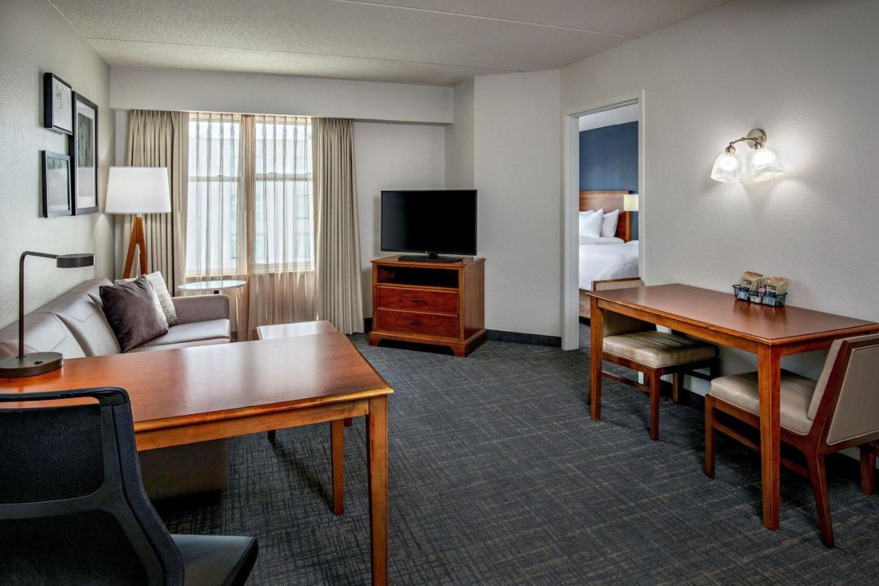 One-Bedroom Queen Suite with 2 Queen Beds, Sofa Bed, Full Kitchen, Living Space at Residence Inn by Marriott Chesapeake Greenbrier