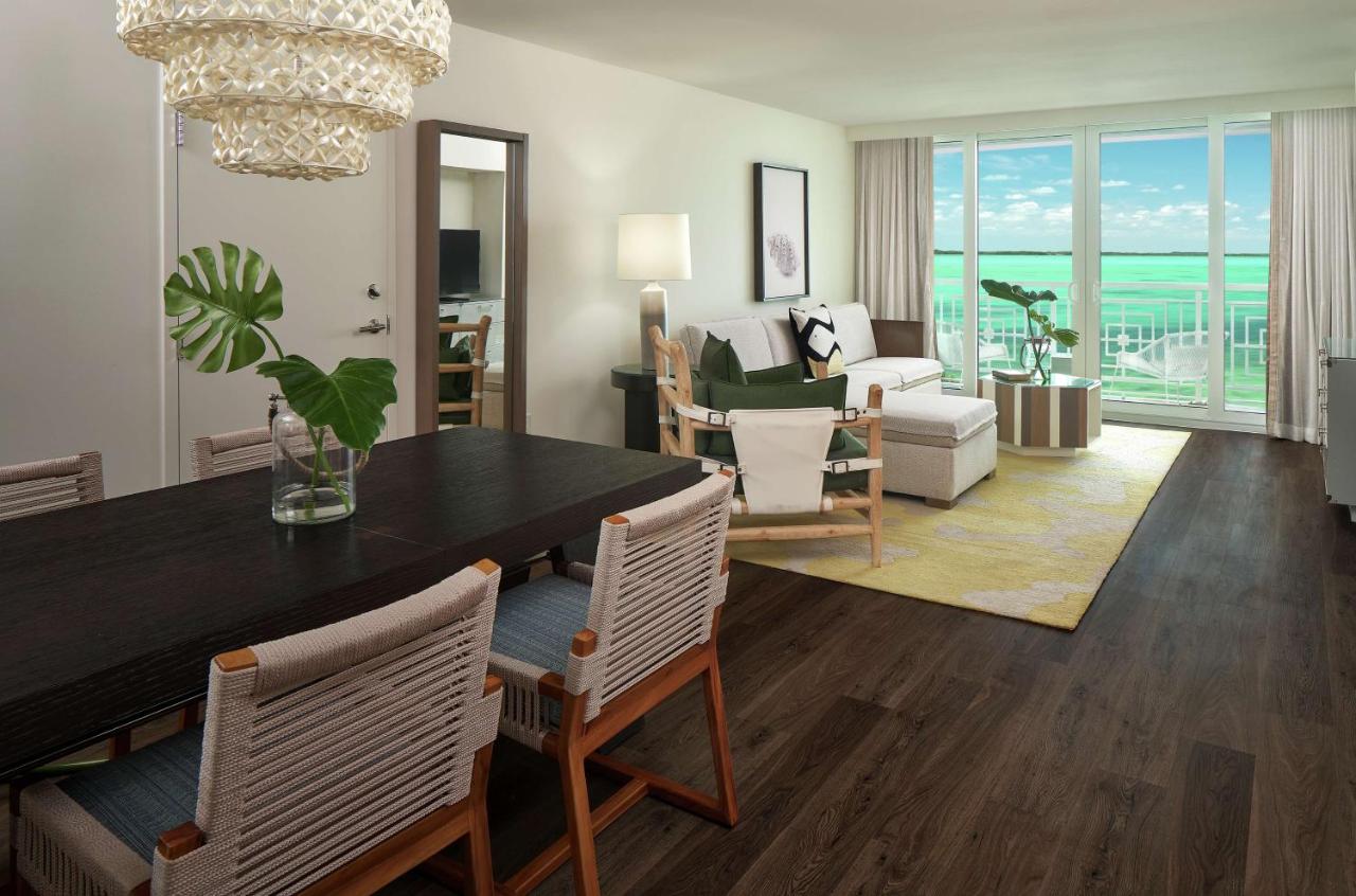 King Waterfront Room with Terrace - Coconut Wing at Baker's Cay Resort Key Largo, Curio Collection by Hilton