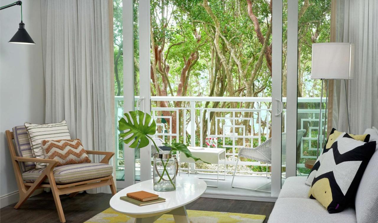 King Room with Partial Waterfront View at Baker's Cay Resort Key Largo, Curio Collection by Hilton