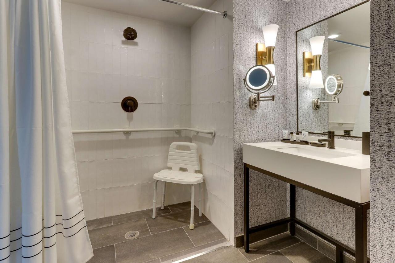 King Room with Roll in Shower - Mobility Accessible at The Chattanoogan Hotel, Curio Collection by Hilton