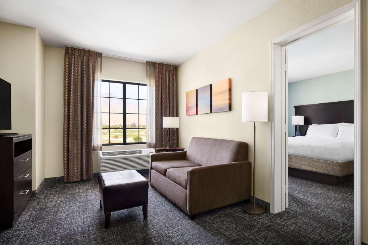 King Suite with Roll-In Shower and Mountain View - Accessible at Homewood Suites by Hilton Cathedral City Palm Springs