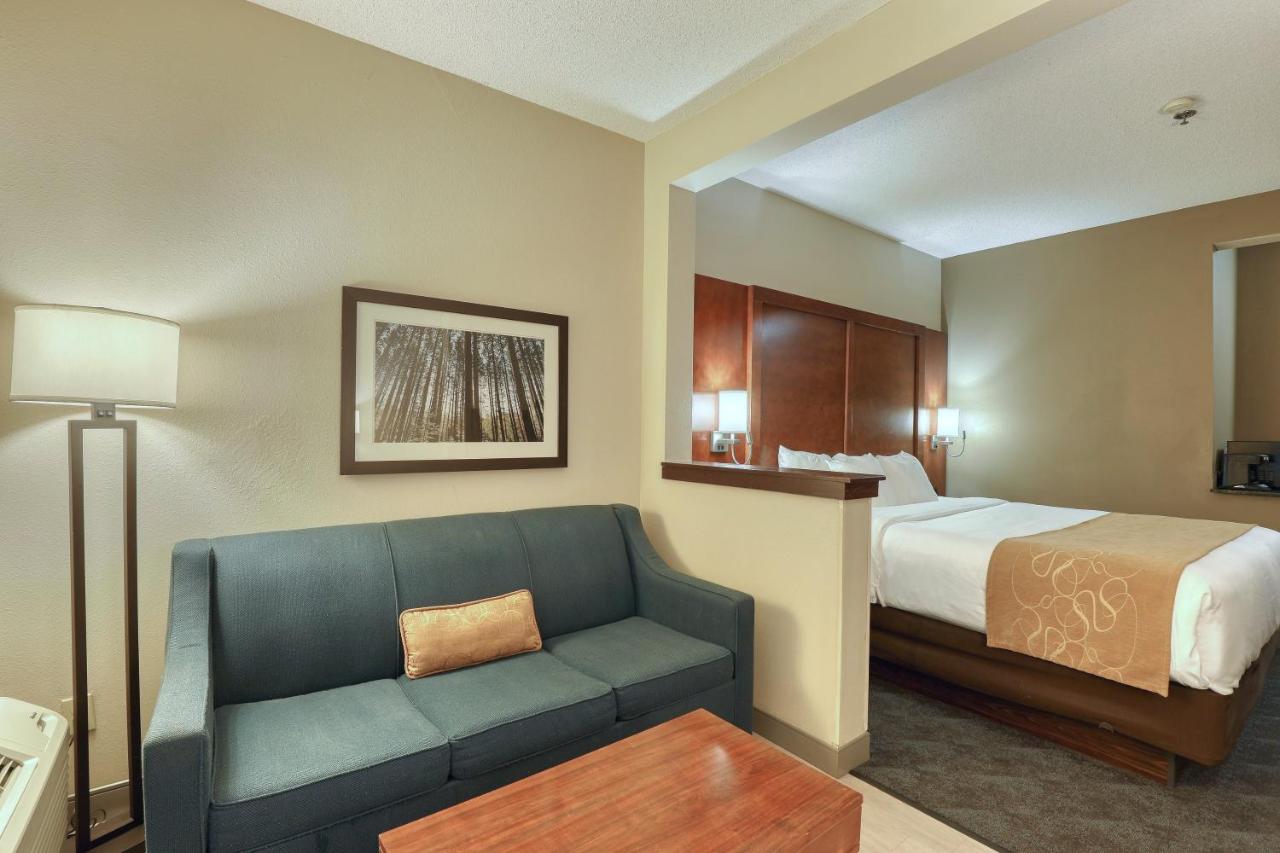 King Suite with Pool View - Non-Smoking at Comfort Suites Appleton Airport