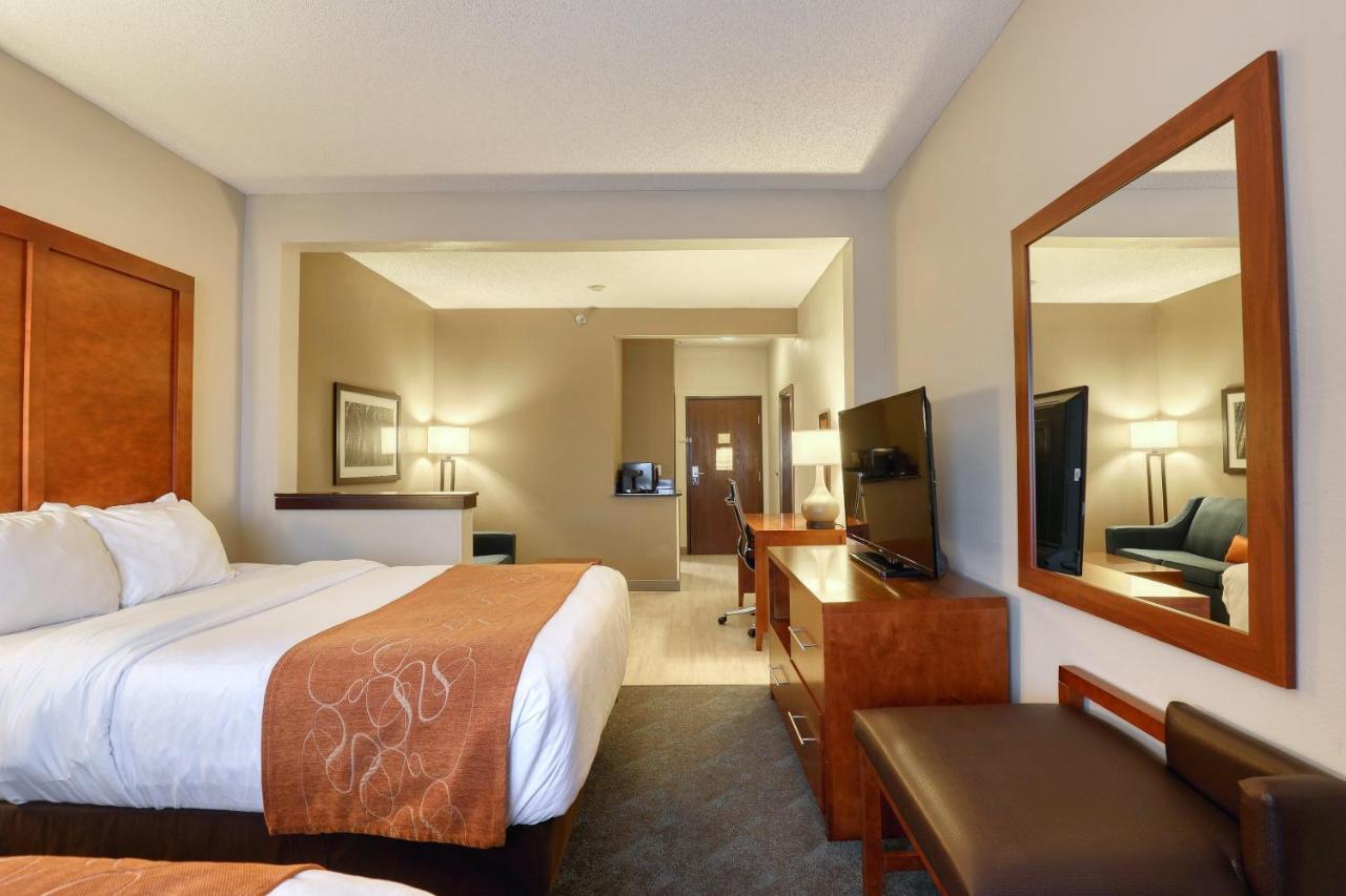 Double Suite with Two Double Beds - Non-Smoking at Comfort Suites Appleton Airport