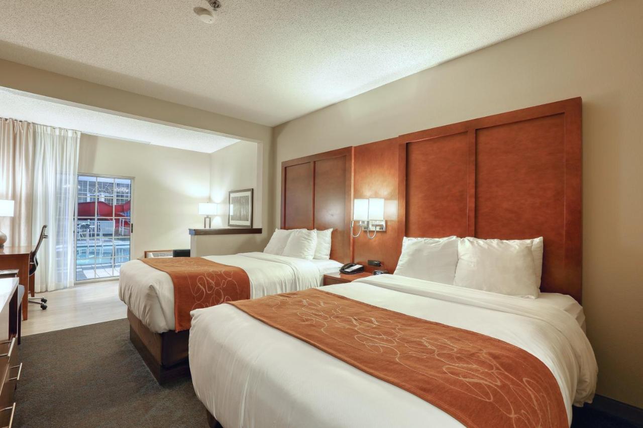 Standard Double Suite with Two Double Beds with Pool View - Non - Smoking at Comfort Suites Appleton Airport