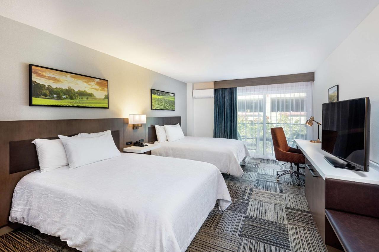 Queen Room with Two Queen Beds at Hilton Garden Inn Davis Downtown
