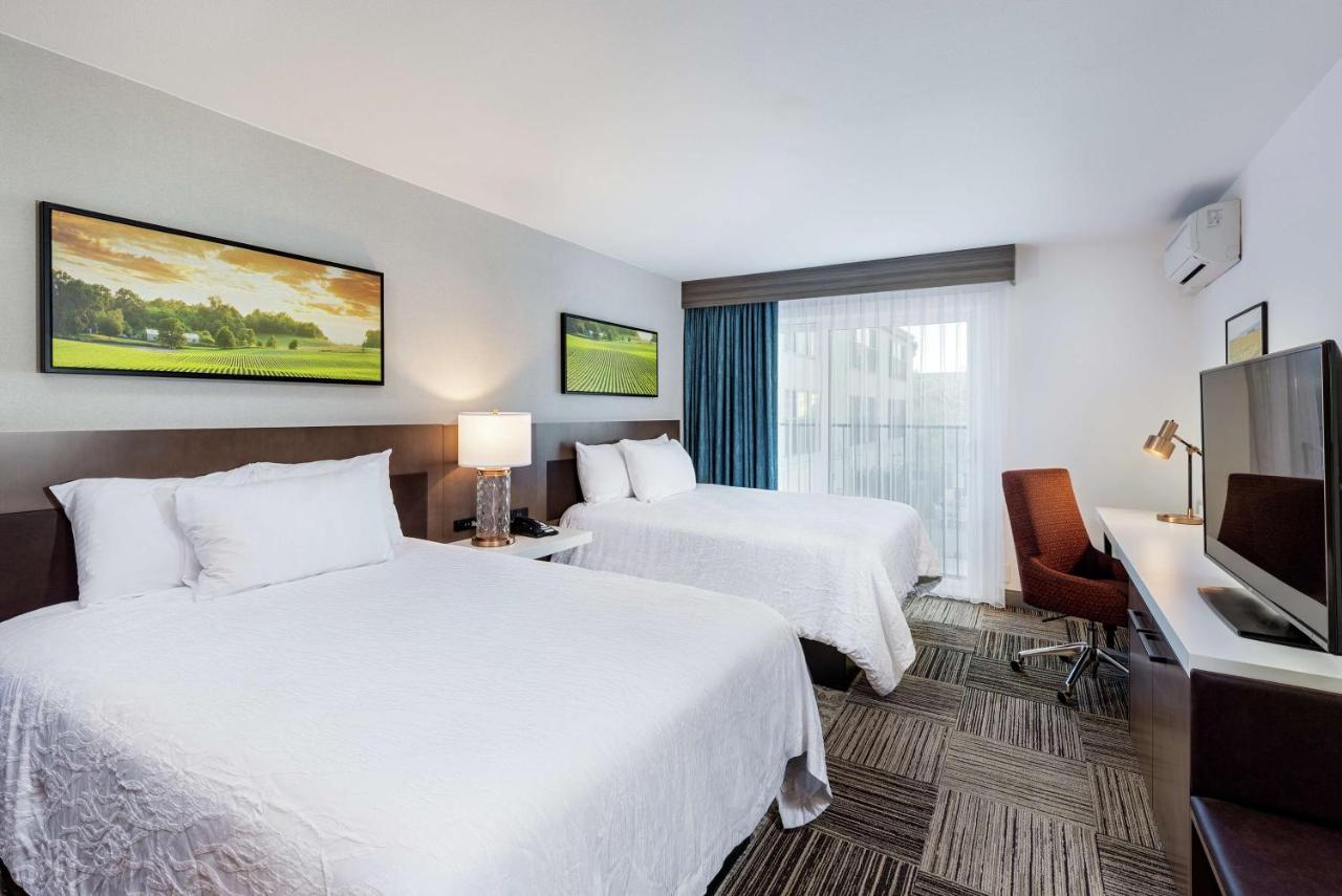 Queen Room with Two Queen Beds at Hilton Garden Inn Davis Downtown