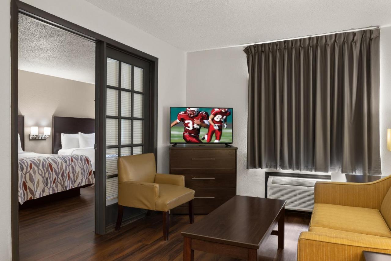 Suite Double Room with Two Double Beds - Non-Smoking at Red Roof Inn & Suites Savannah Airport