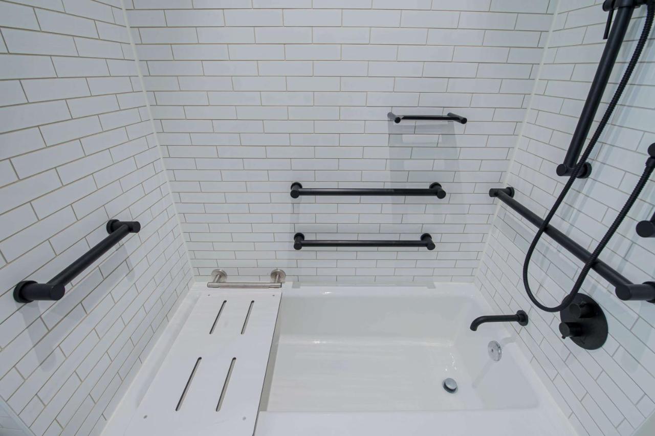 Queen Room with Two Queen Beds with Bath Tub - Mobility/Hearing Accessible at Canopy by Hilton Jersey City Arts District
