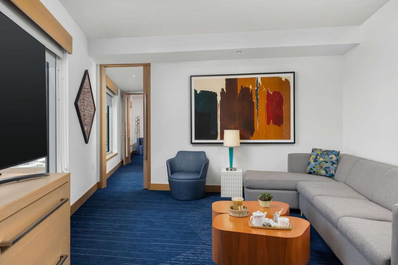 One Bedroom King Suite with Balcony at The Art Hotel Denver, Curio Collection by Hilton