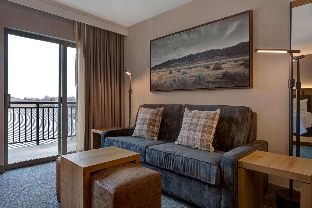 King Studio Suite with Balcony - Non-Smoking at Homewood Suites by Hilton Eagle Boise, ID