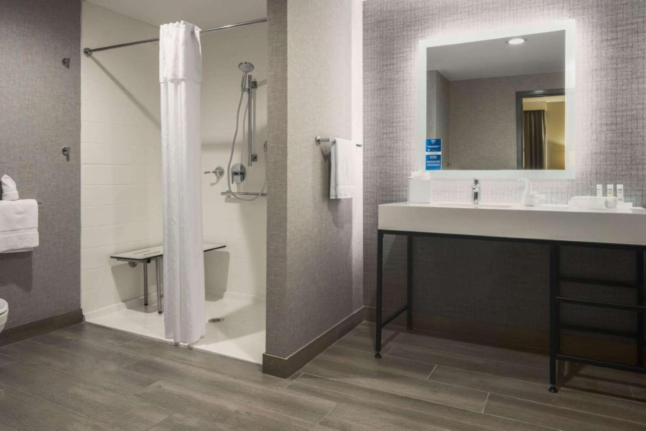 King Studio with Roll-In Shower - Mobility Accessible/Non-Smoking at Homewood Suites by Hilton DFW Airport South, TX