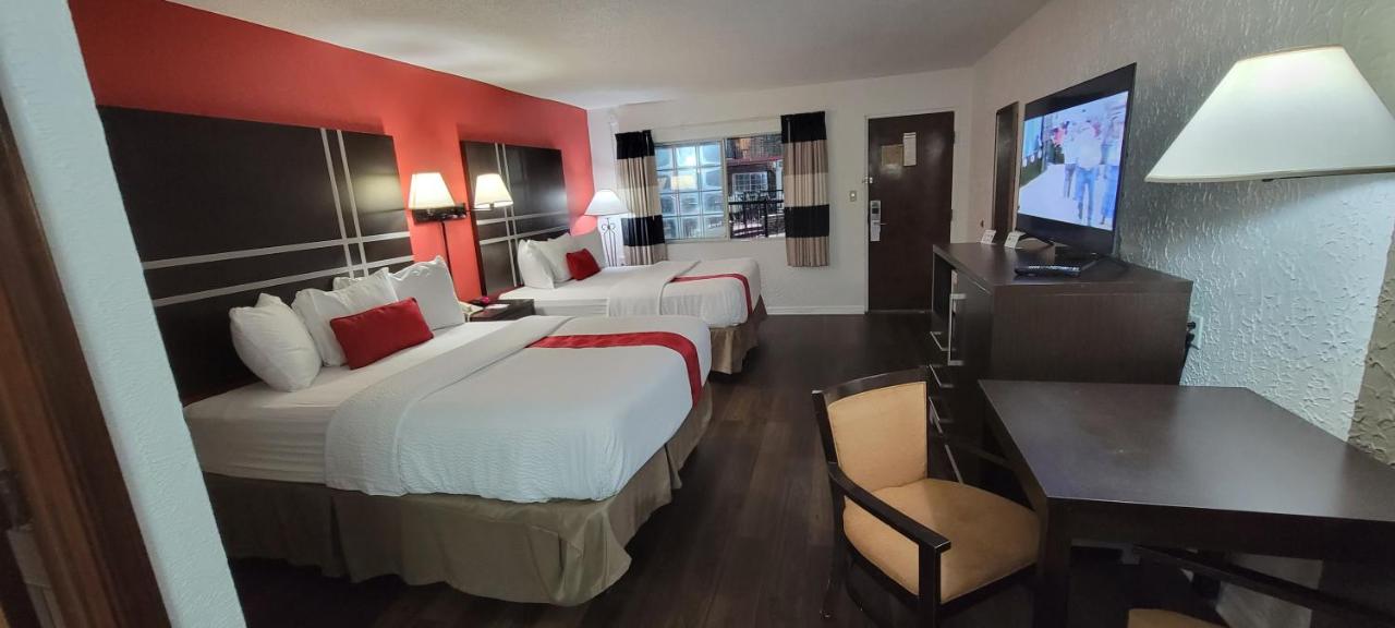 2 Queen Beds Room, First Floor, Pool View, Non-Smoking at Ramada by Wyndham Mountain Home