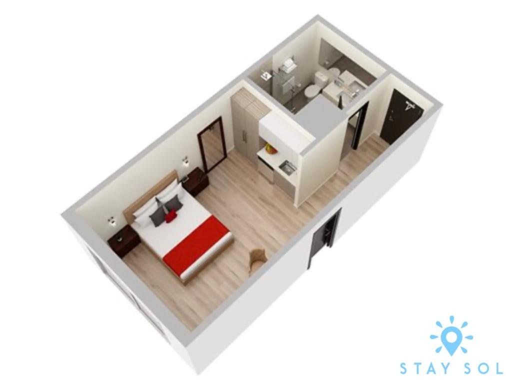 | Coolest Apartment Rooftop Pool Hot Tub