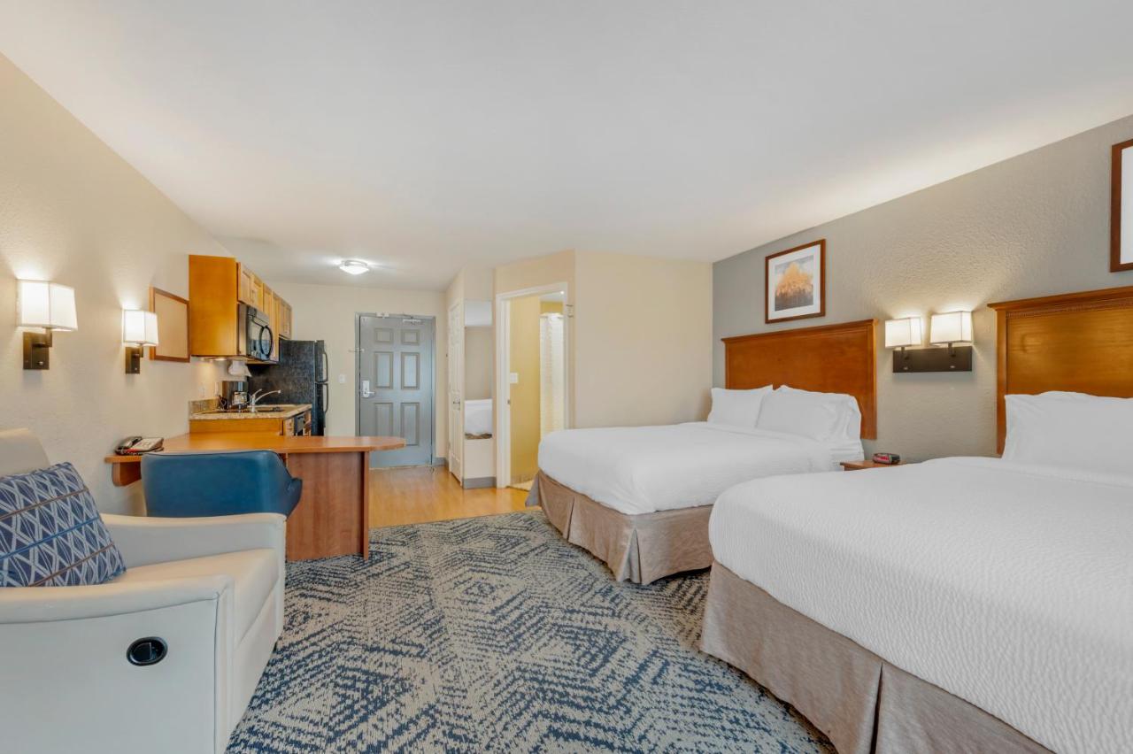 Queen Studio with Two Queen Beds at Candlewood Suites Indianapolis East, an IHG Hotel