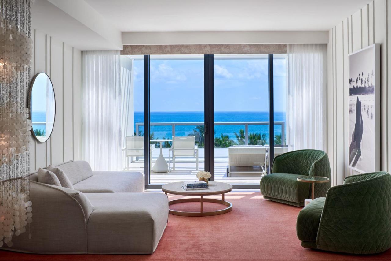 Mega Suite, Bi-level Suite, Oceanfront, Low floor, Balcony at Delano Miami Beach