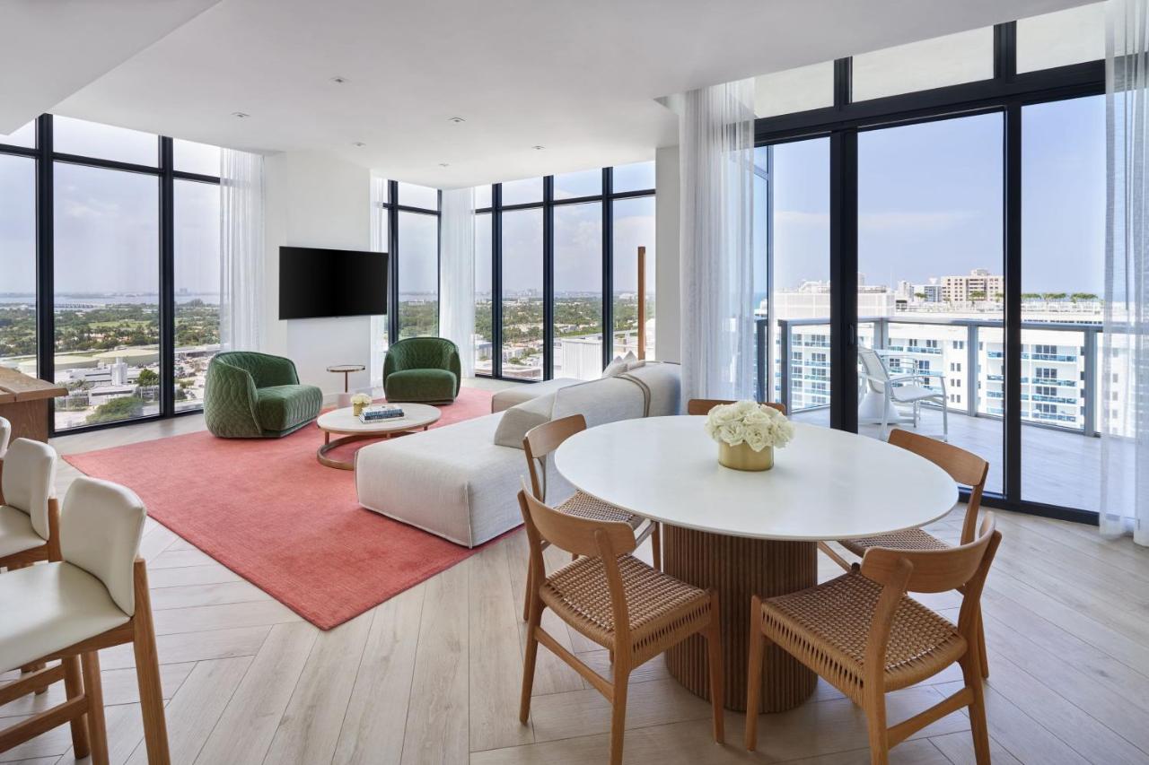 Penthouse Two-Bedroom Suite with Ocean View at Delano Miami Beach