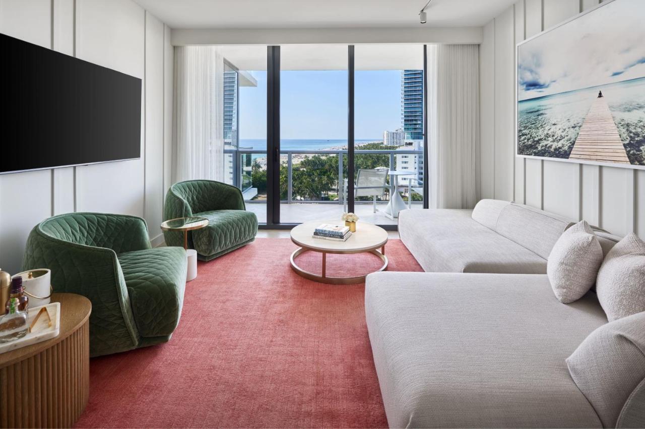 Fantastic One-Bedroom Suite, Ocean view, Balcony at Delano Miami Beach